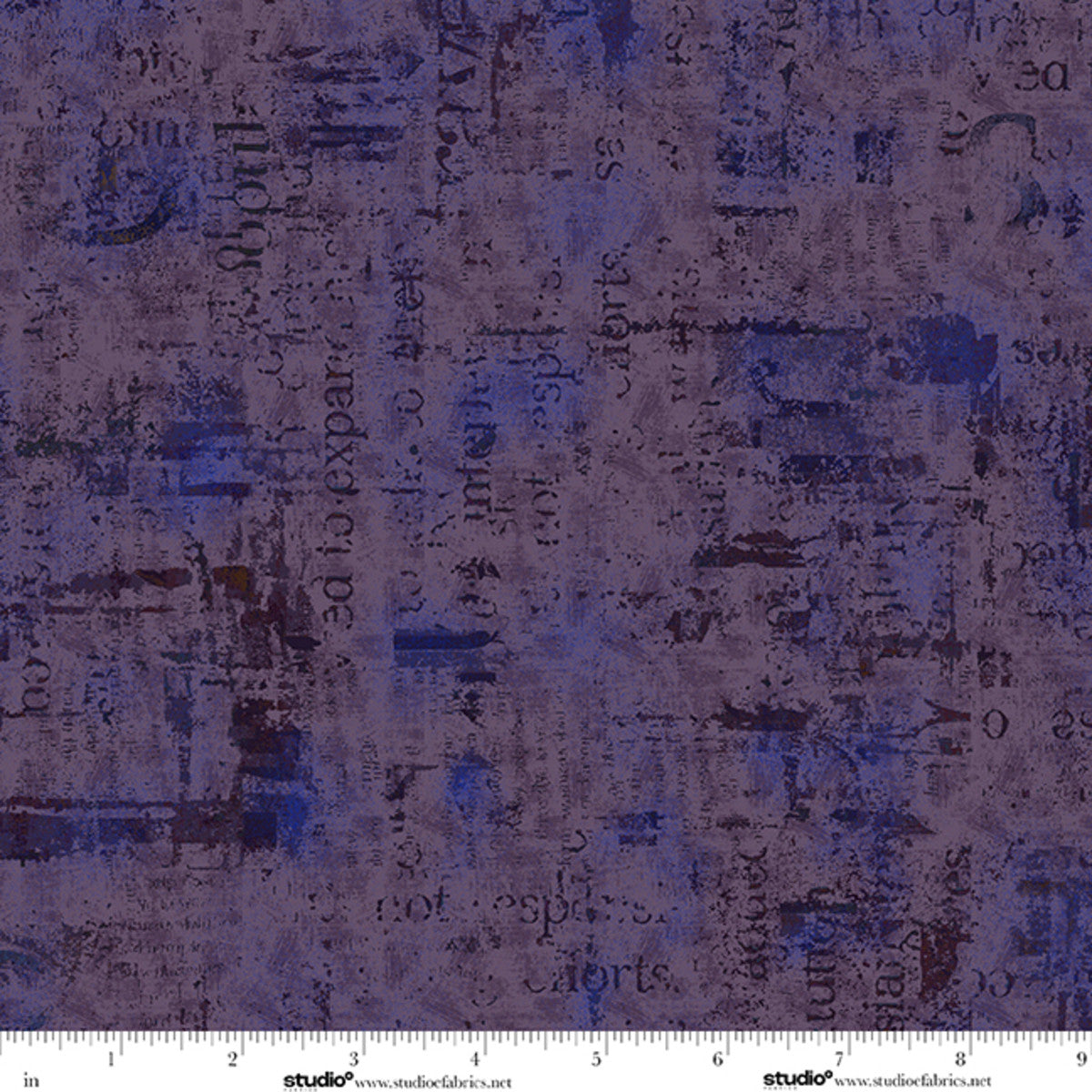 JUST SAYIN! Aubergine Yardage