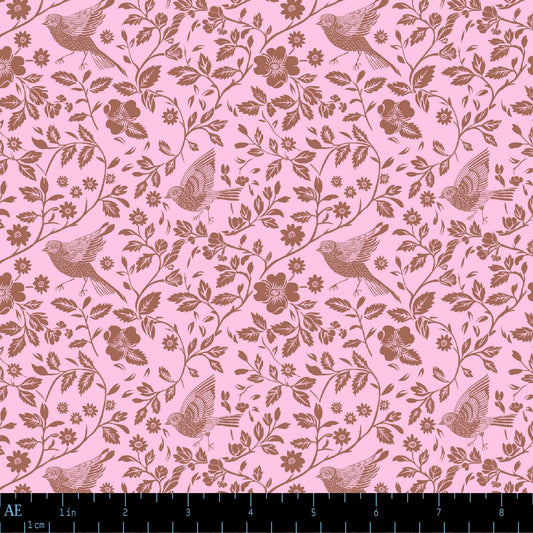 August Ellery Bird & Bower Blush Petal Yardage