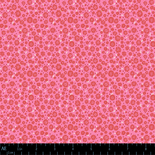 August Ellery Petite Fleur Wild Camellia Yardage