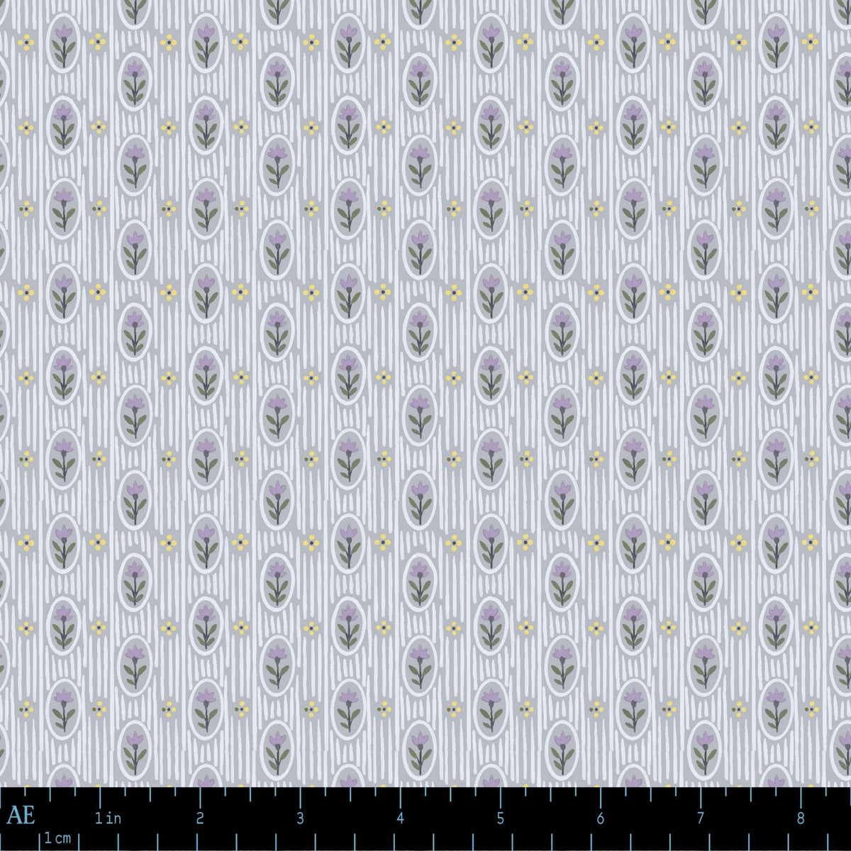 August Ellery Botany Column Hearth Meadow Yardage