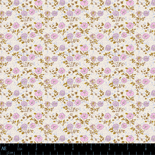 August Ellery Tearoom Posy Storybook Taffy Yardage
