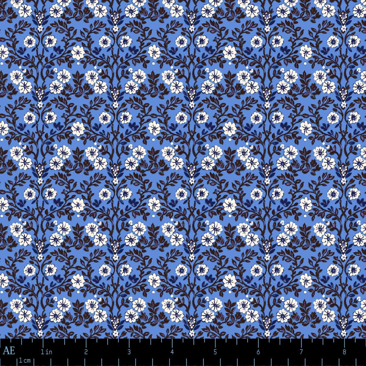 August Ellery Briar Garland Dusk Garden Yardage
