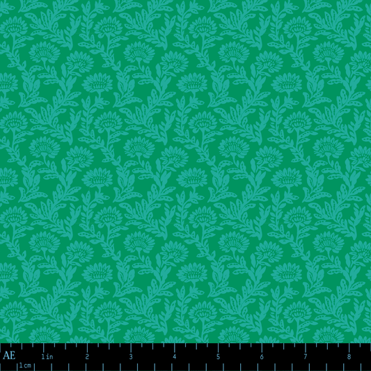 August Ellery Petite Prints Brushed Herbs Yardage