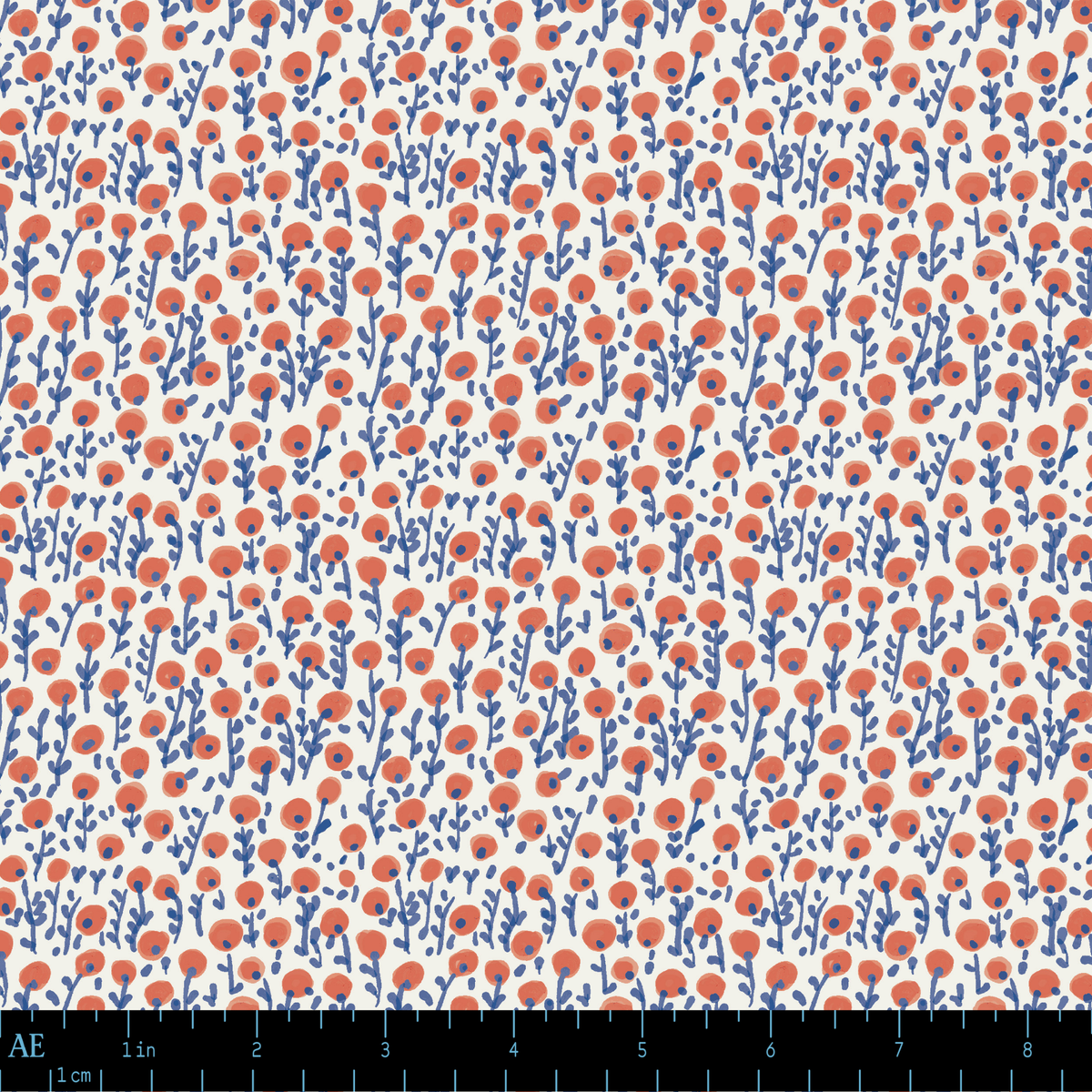 August Ellery Petite Prints Honey In Bloom Yardage