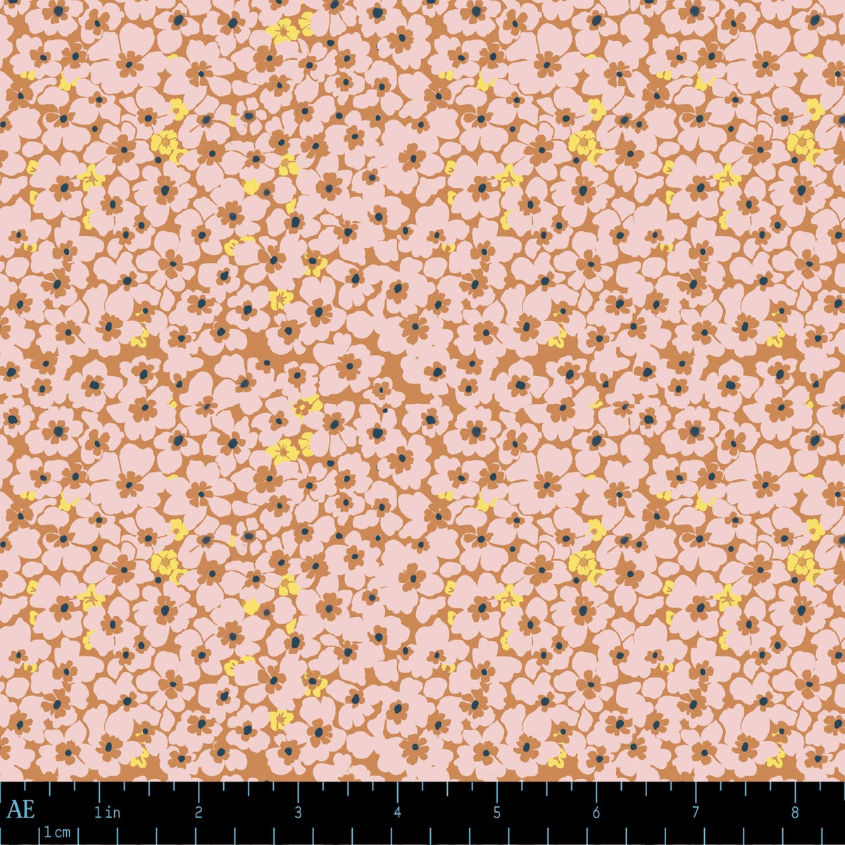 August Ellery Petite Prints Milk & Honey Yardage