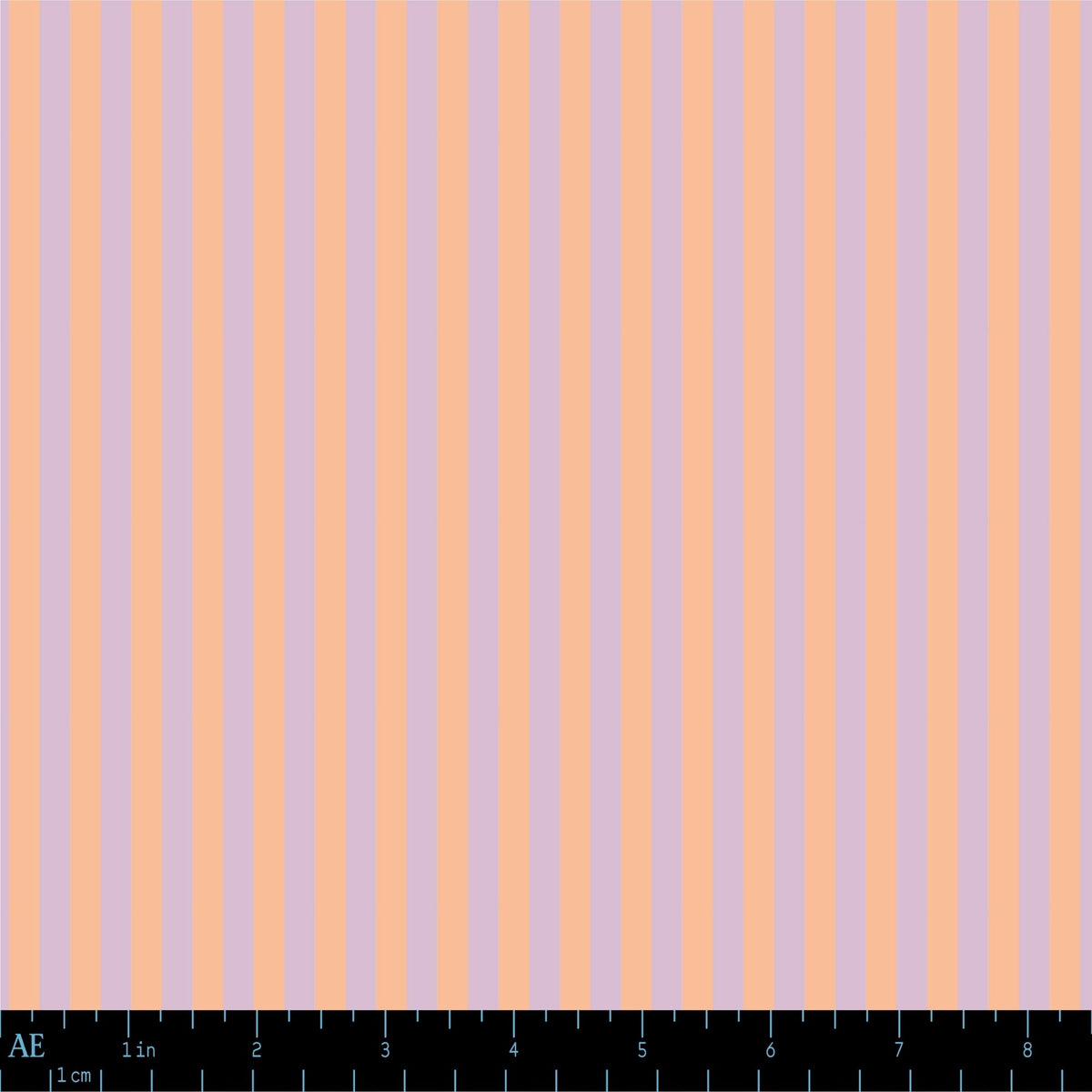 August Ellery Stationer's Stripe: Patisserie Macaron Pastels Yardage