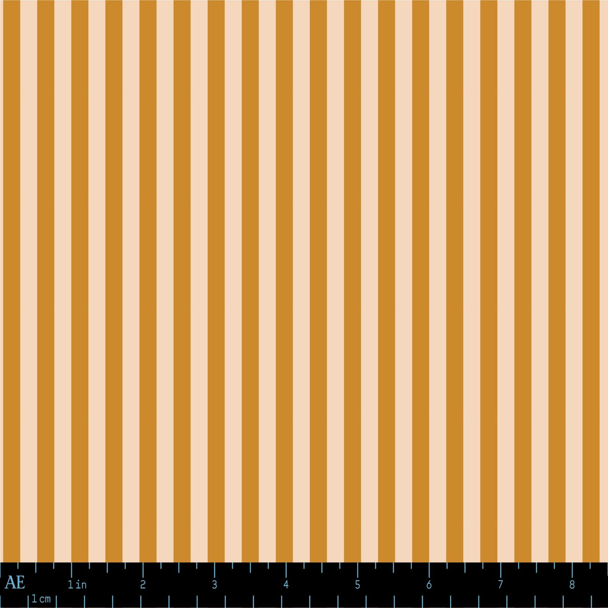 August Ellery Stationer's Stripe: Patisserie Toffee Tin Yardage