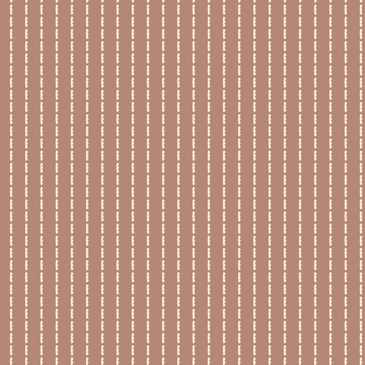 BLUSH N' BUTTERSCOTCH Clouds Dusty Rose Yardage