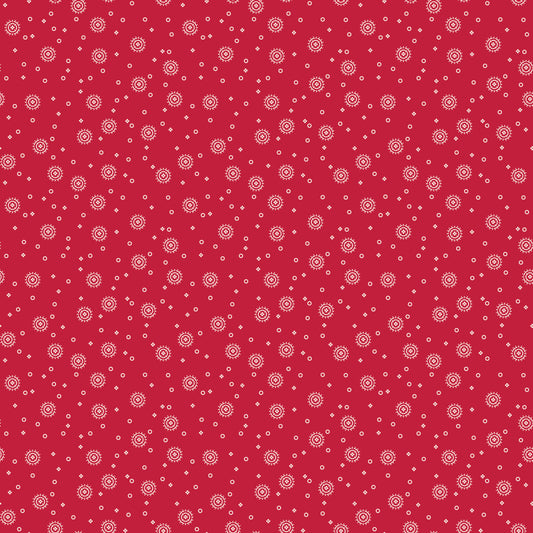 RED DELICIOUS Cherry Soda Red Yardage