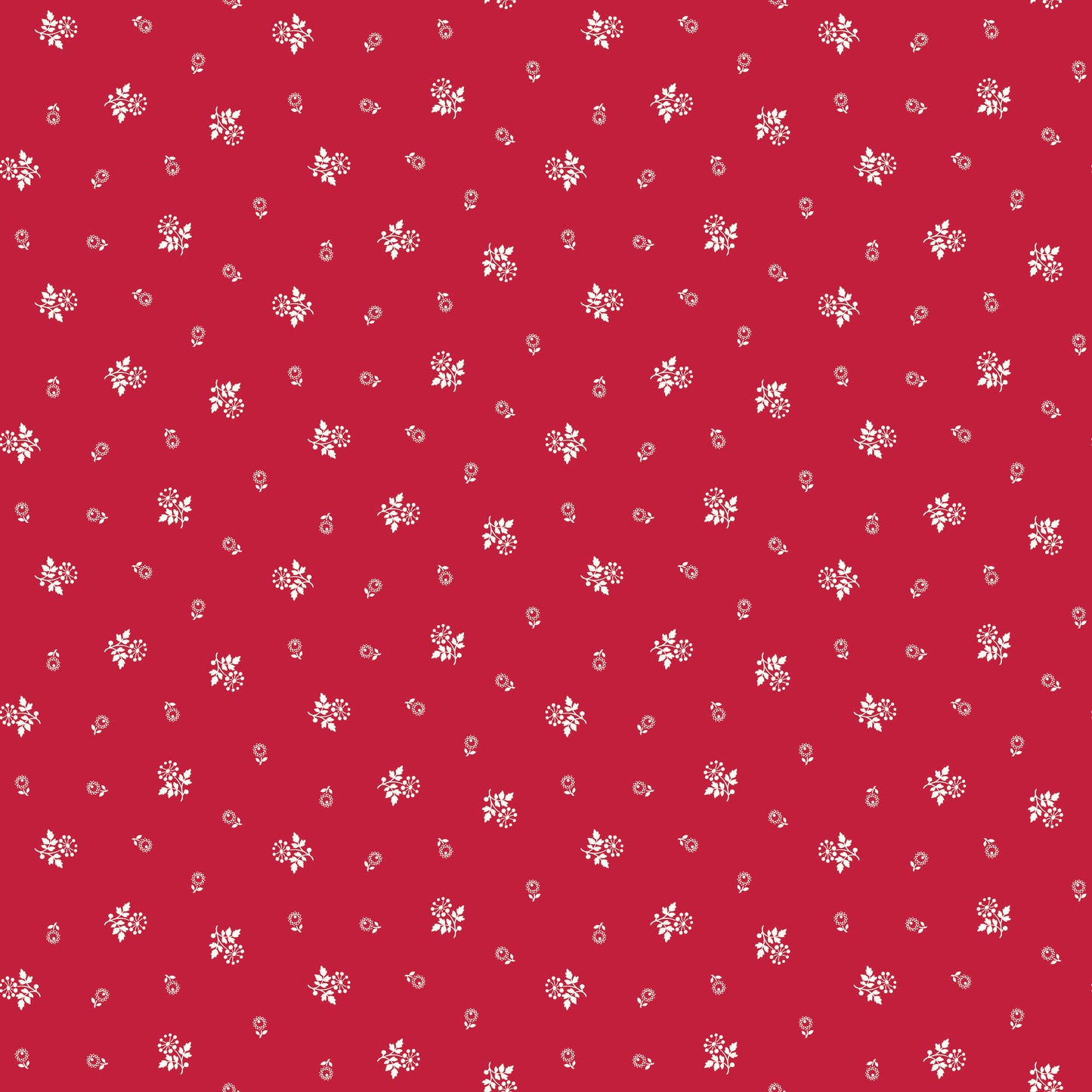 RED DELICIOUS Raspberry Galette Red Yardage