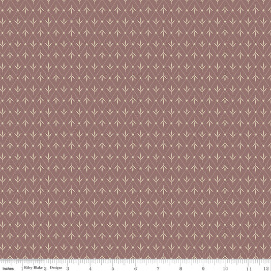 THREADS OF GRACE Ivy Marsala Yardage