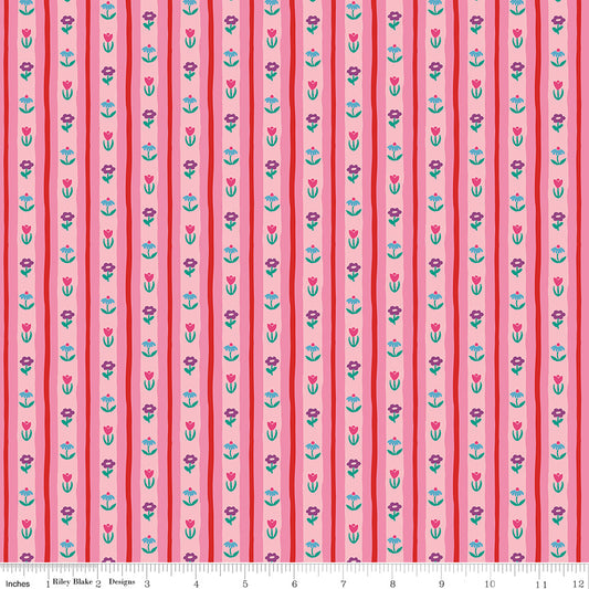 THE GENESIS OF A JOURNEY Bavarian Rose Yardage