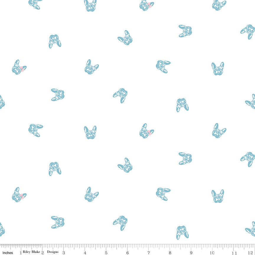 HUSH HUSH 5 Frenchie Friends Yardage