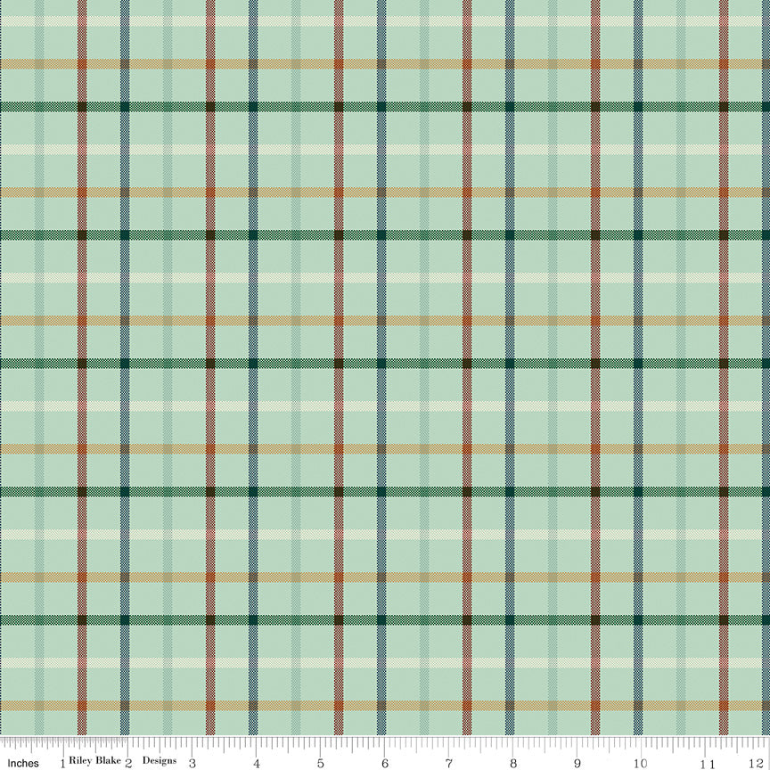 PLAID - VENTURE CLUB Camper Fern Yardage