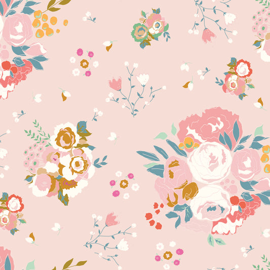 COTTON NOOK Main Blush Yardage