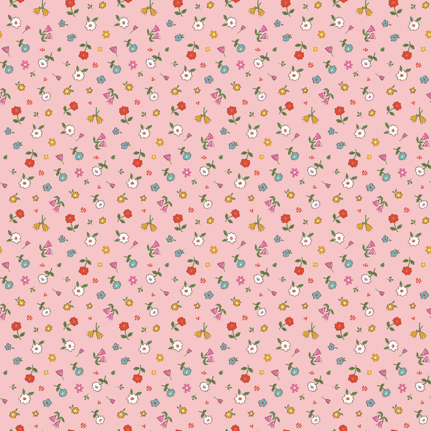 COTTON NOOK Pretty Pink Yardage