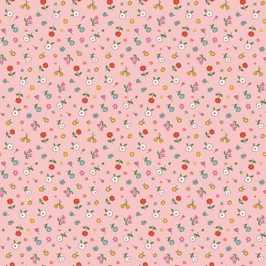 COTTON NOOK Pretty Pink Yardage