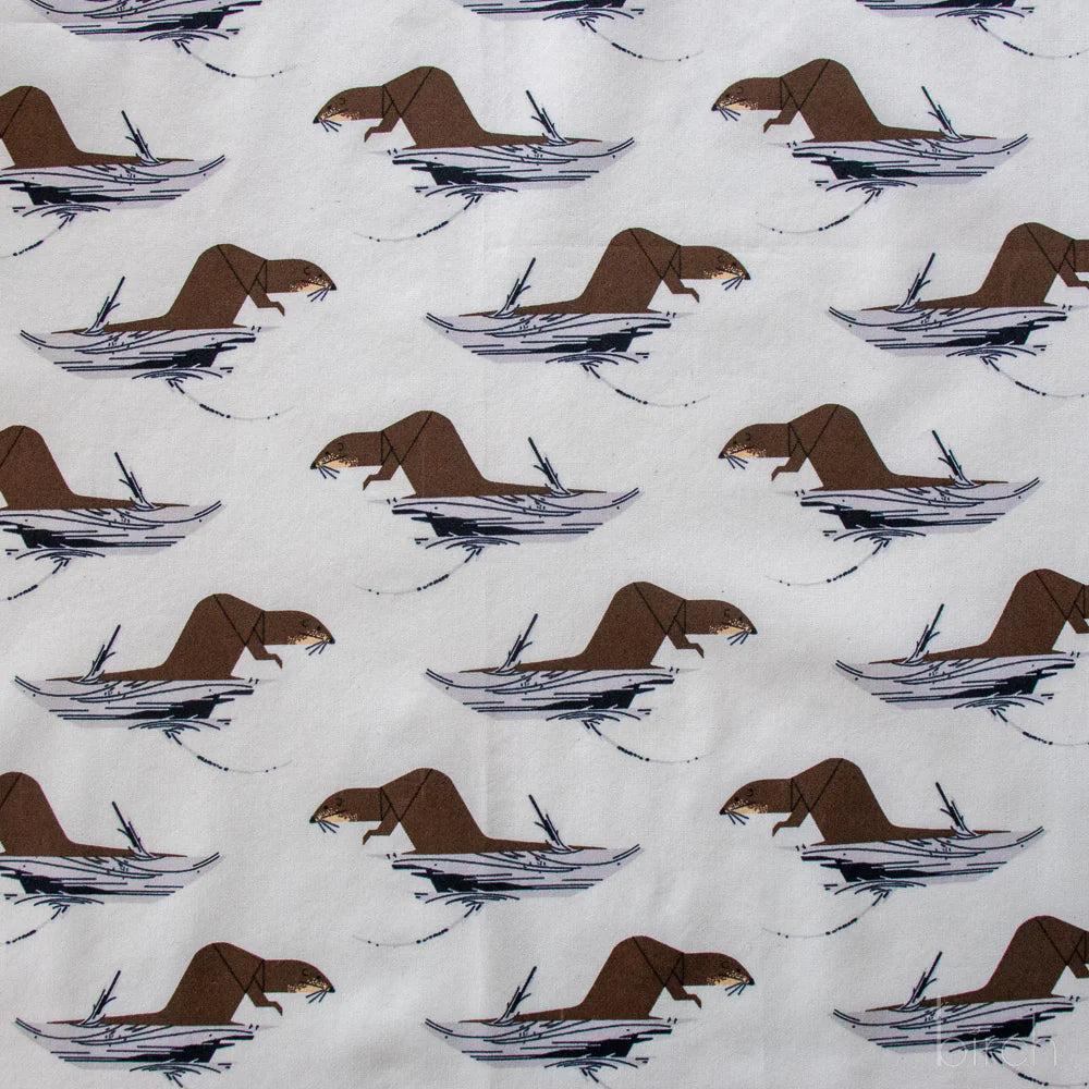CHARLEY HARPER COSTAL VOL 2 Tree Otter Poplin Yardage