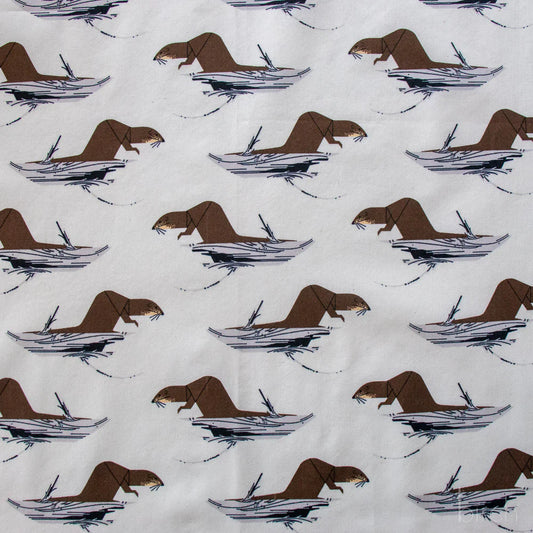 CHARLEY HARPER COSTAL VOL 2 Tree Otter Poplin Yardage