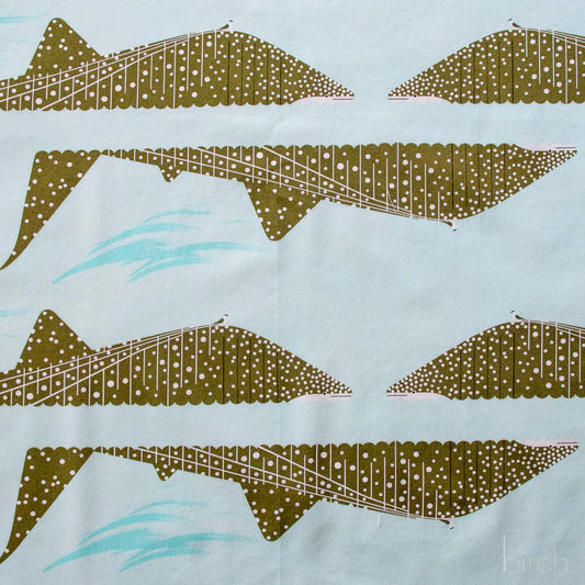 CHARLEY HARPER COSTAL VOL 2 Whale Shark Poplin Yardage