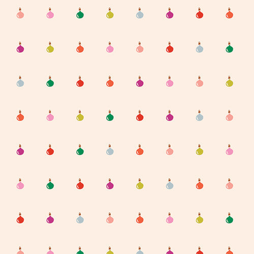 CHRISTMAS IN COLOR Ornament March Yardage