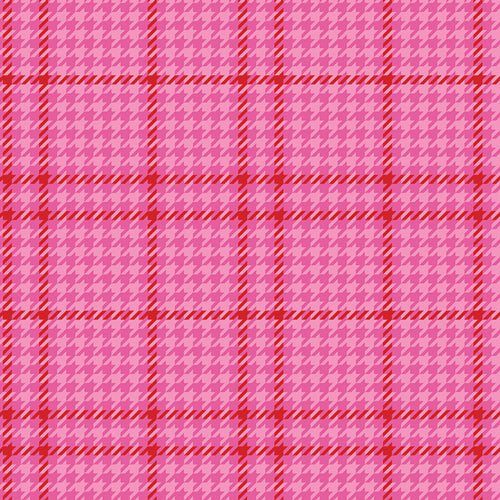 CHRISTMAS IN COLOR Holiday Check Sugarplum Yardage