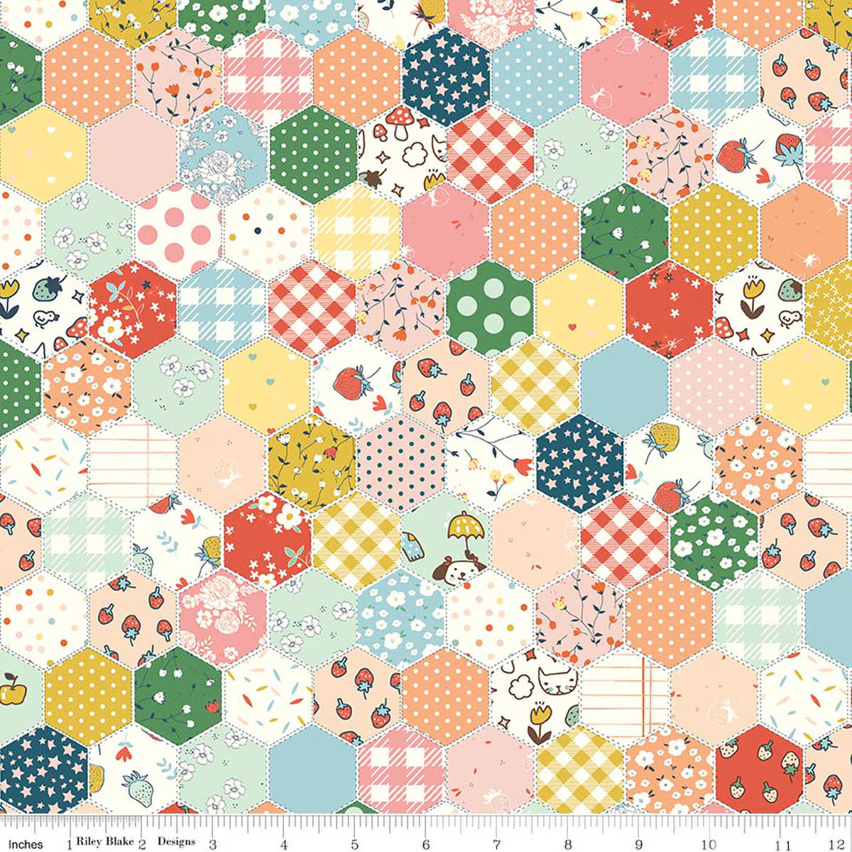 SERENDIPITY 2 Cheater Print Multi Yardage