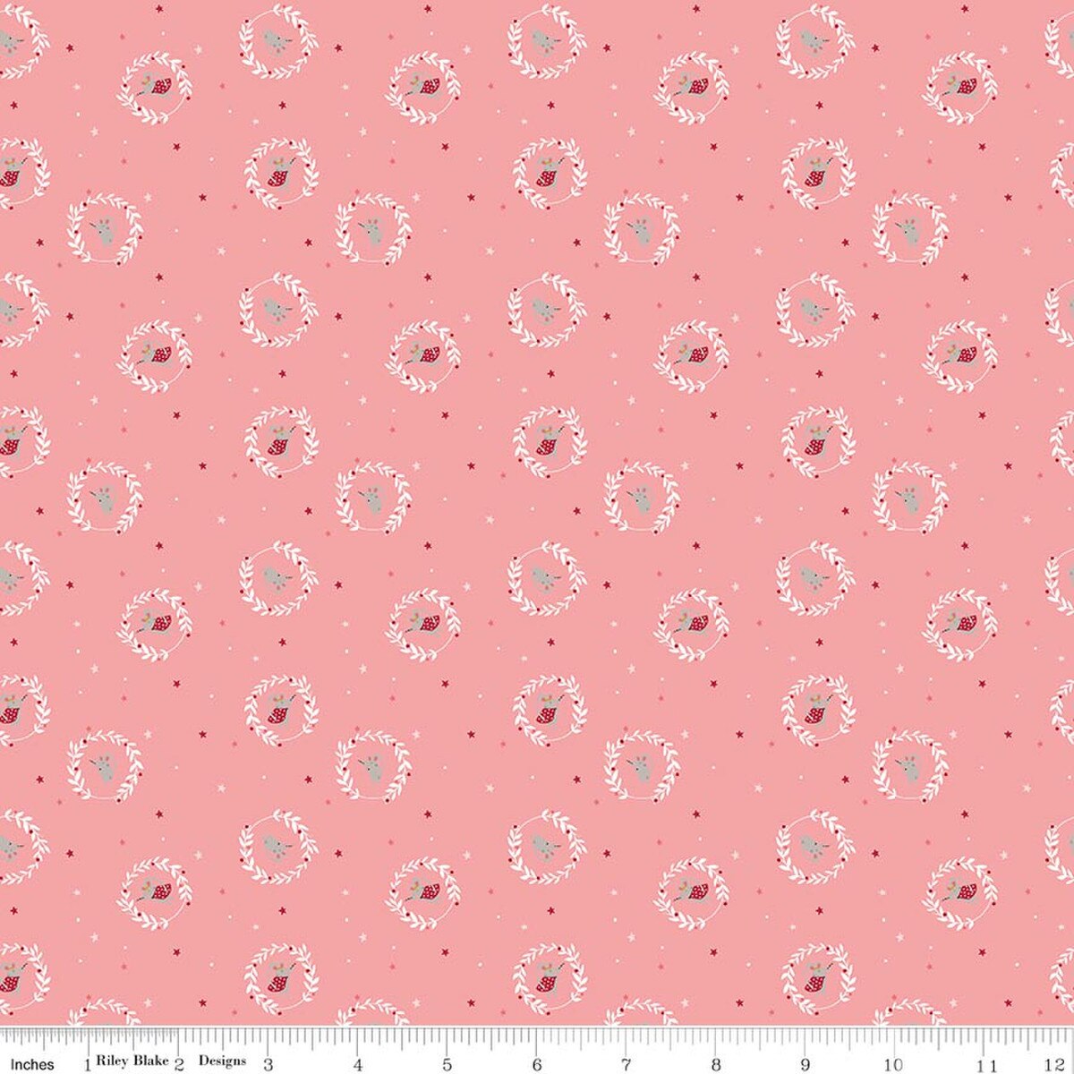 NUTCRACKER TRADITION Christmas Mice Sugar Yardage