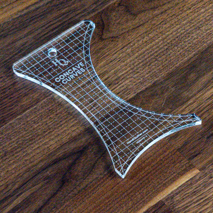 Concave Curves Template - Handi Quilter Ruler