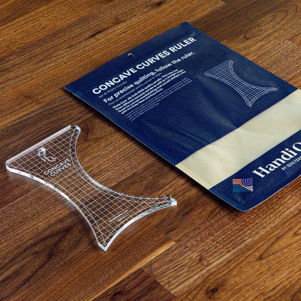 Concave Curves Template - Handi Quilter Ruler