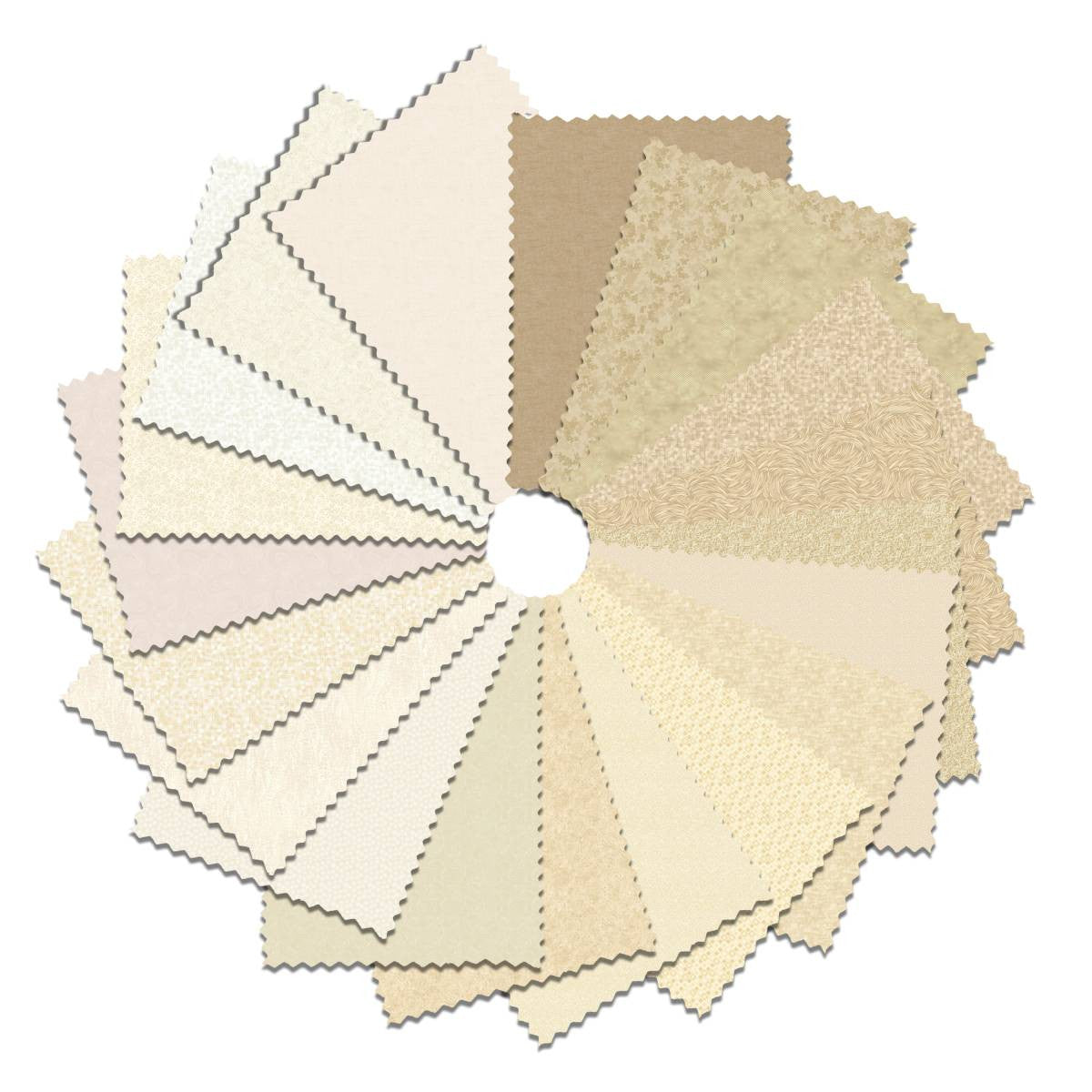I'VE GOT HUE, BABE Crem de la Crem 10" Charm Pack