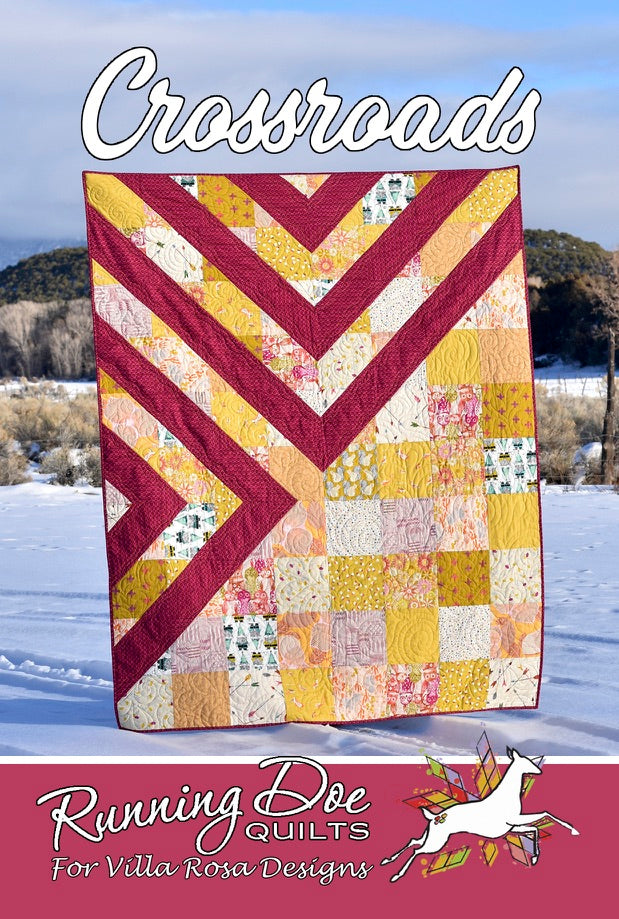 Pattern Croosroad Cross Roads Pattern Digital Download – Running Doe Quilts