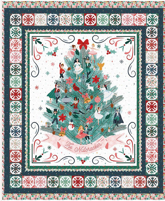 NUTCRACKER TRADITION Decorate the Tree Panel Yardage