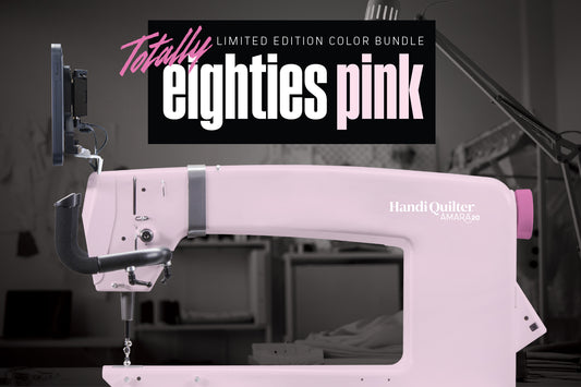 Totally Eighties Pink Limited Edition Handi Quilter Amara 20