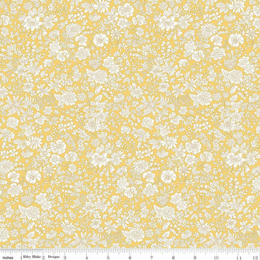 EMILY BELLE Sunshine Yellow Yardage