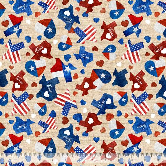 ALL TEXAS SHOP HOP 2026 Heart Of Texas Tan PRE-ORDER