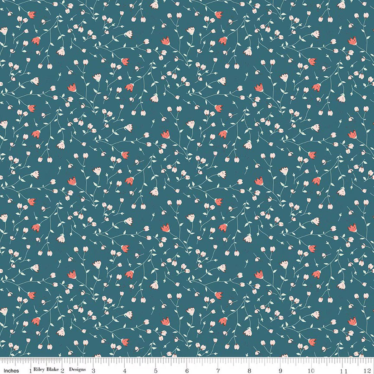 SERENDIPITY 2 Floral Raindrop Yardage