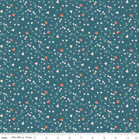 SERENDIPITY 2 Floral Raindrop Yardage