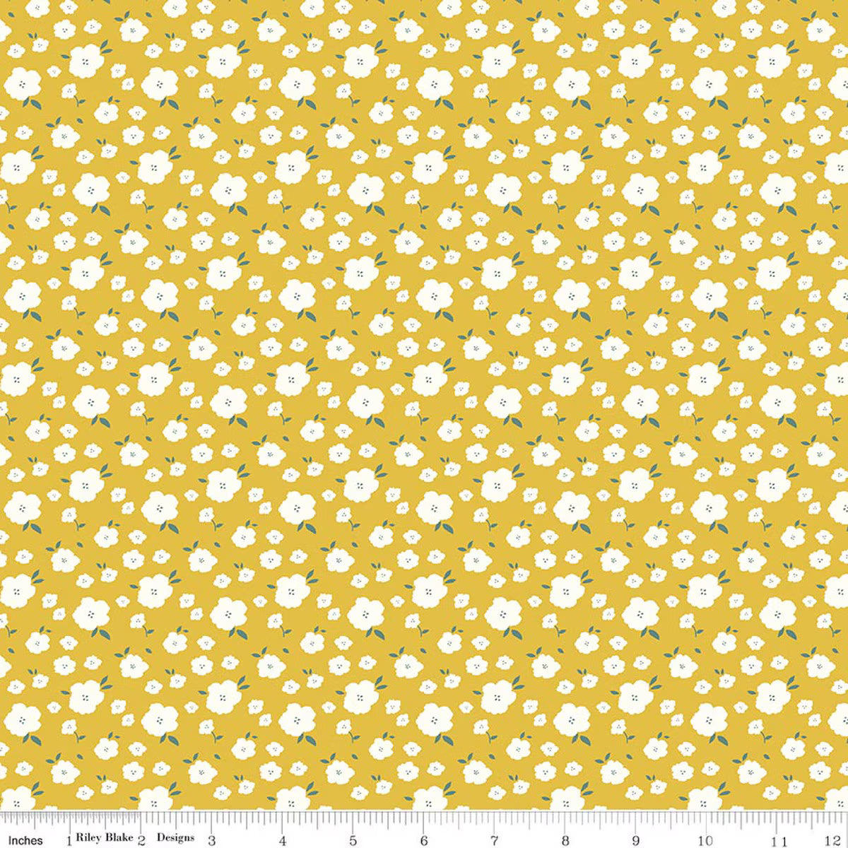 SERENDIPITY 2 Flower Bed Golden Yardage