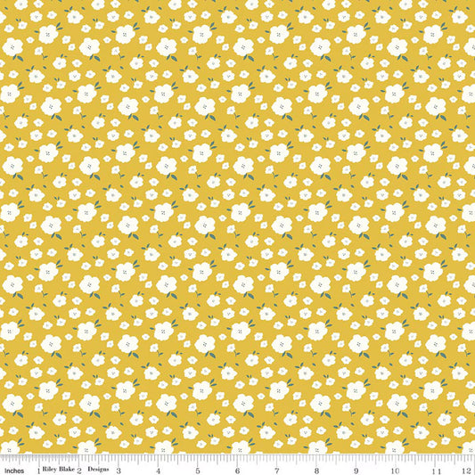SERENDIPITY 2 Flower Bed Golden Yardage