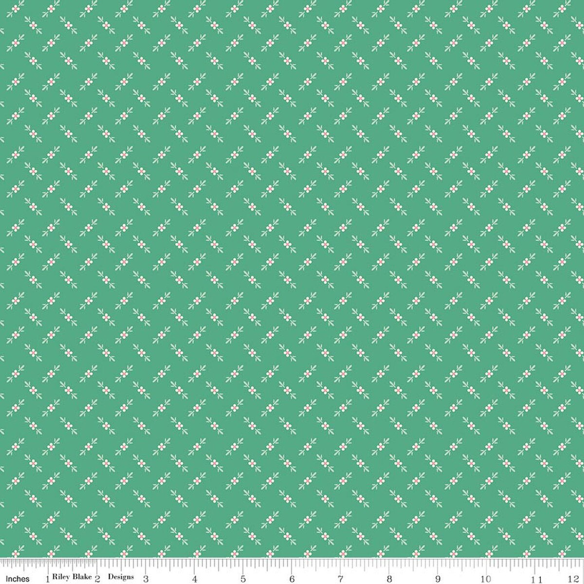 BERRY & SAGE Flower Bud Alpine Yardage