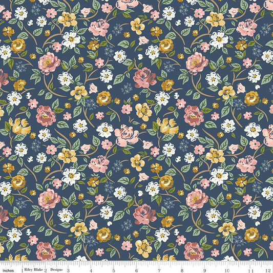 ROSEWOOD Garden Stroll Oxford Yardage