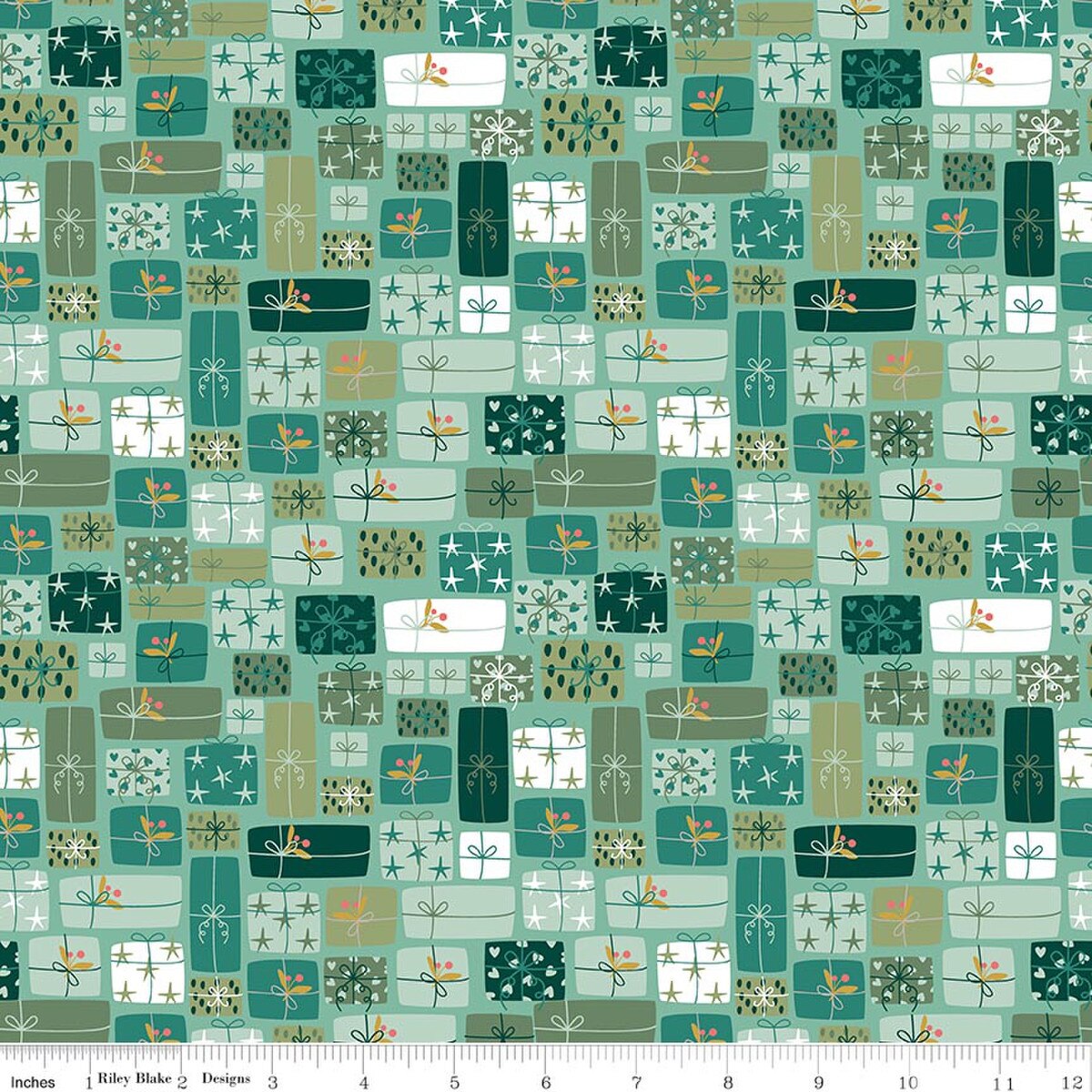 NUTCRACKER TRADITION Gifts of Giving Spearmint Yardage