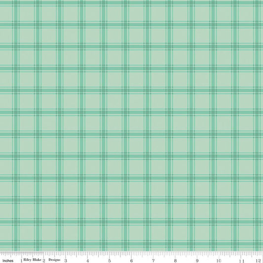 SOUTHERN CHARM Gingham Mint Yardage