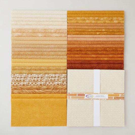 I'VE GOT HUE, BABE Golden Rule 10" Charm Pack