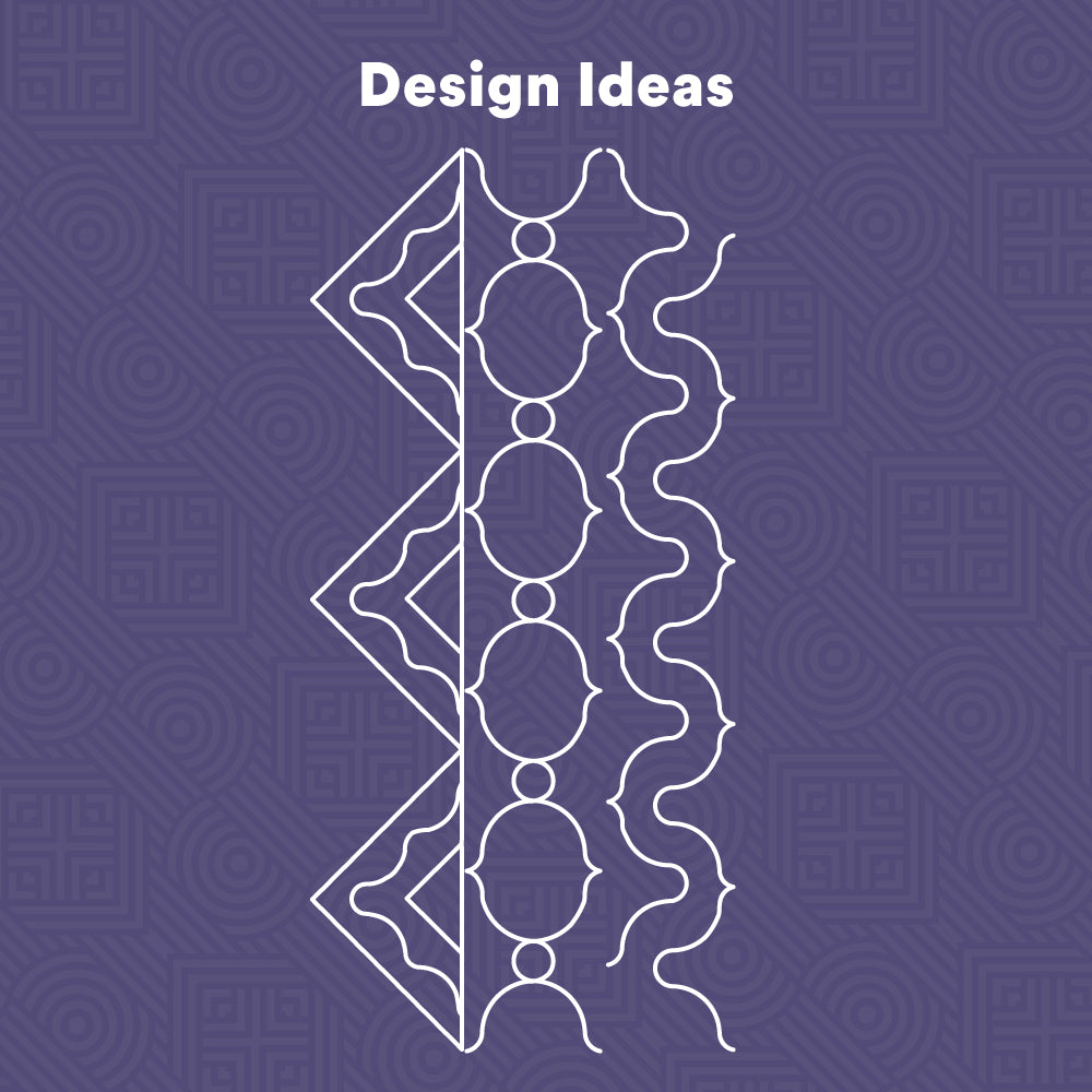 Dual Edge Ruler - Handi Quilter Ruler