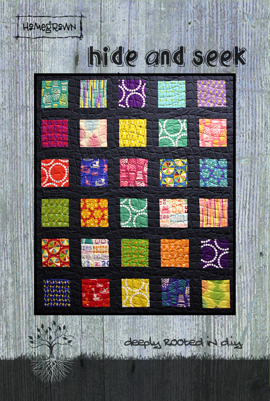 Hide and Seek Pattern Digital Download