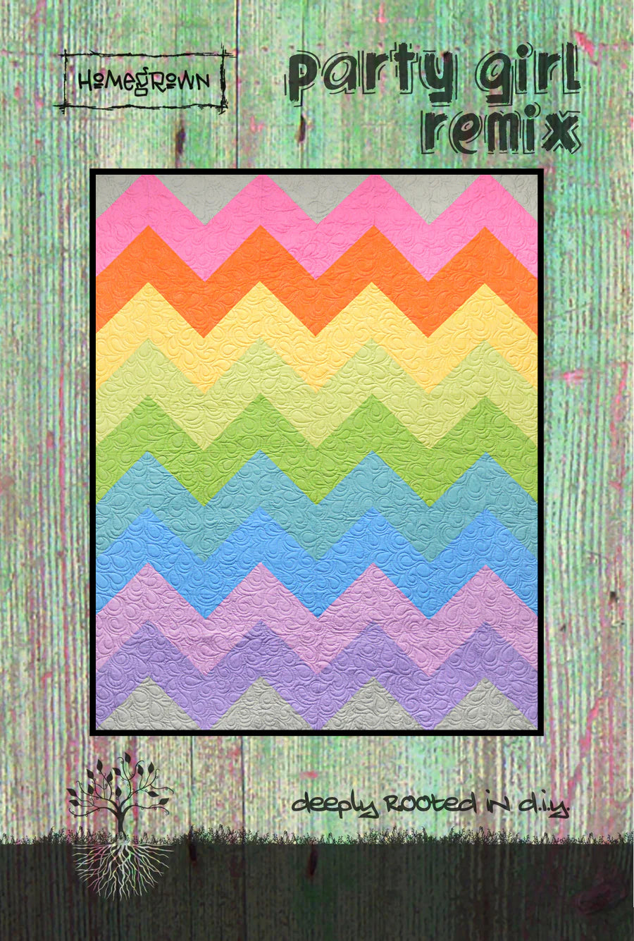 Party Girl Remix Pattern Digital Download