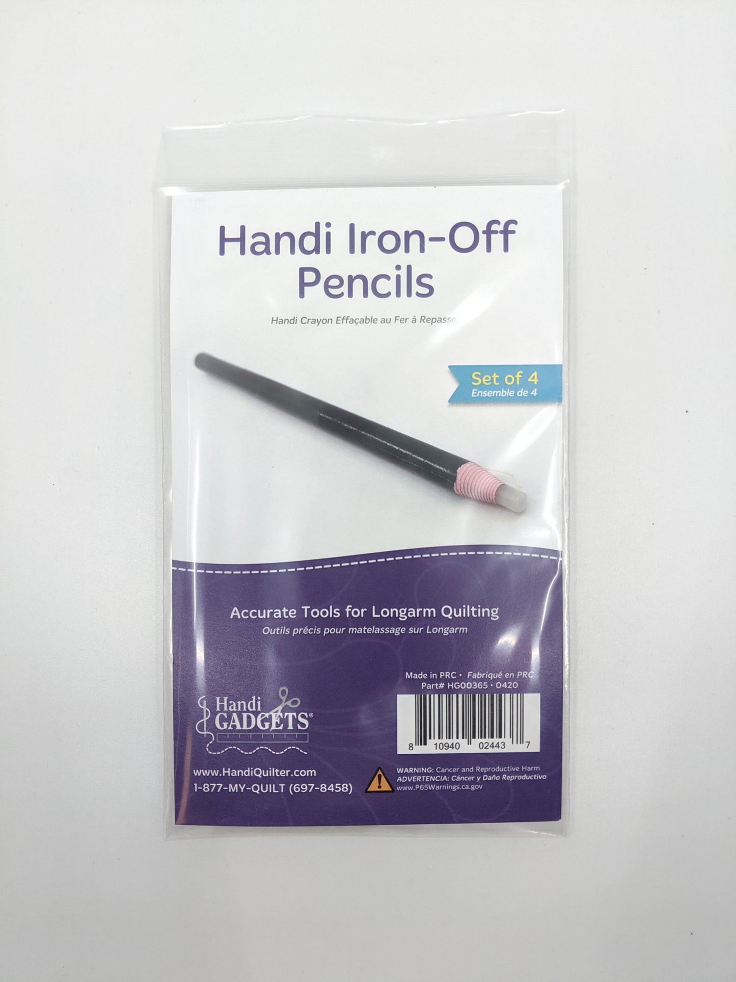 Handi Iron-Off Pencils (4-pack) - Handi Quilter