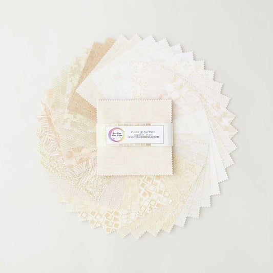 I'VE GOT HUE, BABE Crem de la Crem 5" Charm Pack